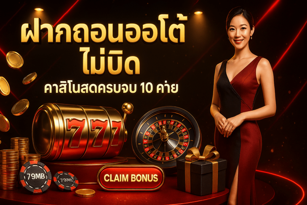 ฝากถอน ออโต้ ไม่บิด