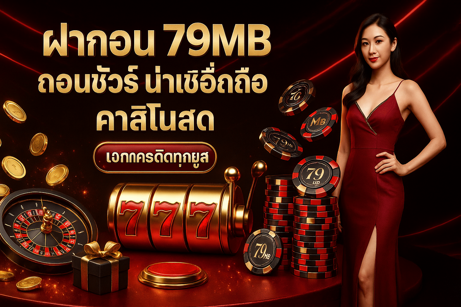 ฝากถอน 79MB ถอนชัวร์