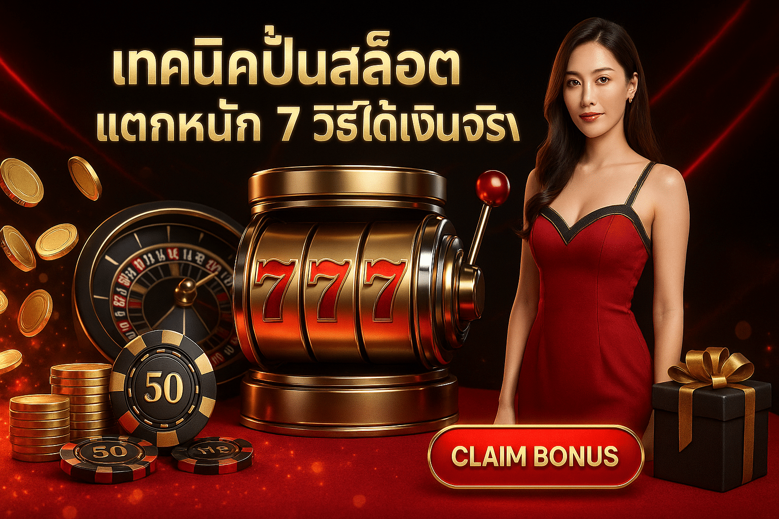 เทคนิคปั่นสล็อต แตกหนัก